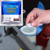 Sizet 50 Pcs Concentrated Clean Washer Tablets, Home Cleaning Effervescent Spray Cleaner Toilet Car Windshield Glass Washer Tablets