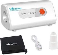 INOVIX Mini Type Cleaner Adapter Fit for 15mm and 22mm Heated Hose Portable Mask Cleaning System Includes Cleaning Bag and T Shaped Adapter