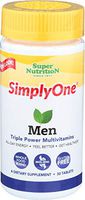 Super Nutrition, Simply One Men, 30 Count