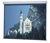 Model C Matte White Manual Projection Screen Viewing Area: 70" H x 70" W