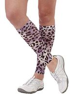 A.M.P.S. 35301 Unisex Printed Calf Compression Sleeve Purple Cheetah XL