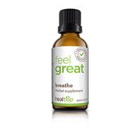 Healtop Breathe - Pure Sambucus Syrup 1 FL OZ (30 ML) for Internal Take, Herbal Supplement, Breath Easy, Fresh Energy, Sleep Easy