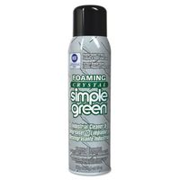 simple green Foaming Crystal Industrial Cleaner & Degreaser, 20 oz Aerosol, 12/Carton