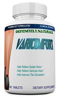 VARICOMFORT Varicose Vein and Spider Vein Relief. Varicose Supplement. 60 Tablets