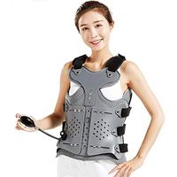 TOGARR Inflatable Thoracolumbar Orthosis, Thoracic Compression Fracture Support Adjustable Lumbar Spine After Fixation Brace Bracket for Men and Women