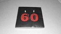 60th Birthday, Anniversary, Promotion Napkins, Black Special Event Paper Napkins, Recycled Napkins (Black) (4)