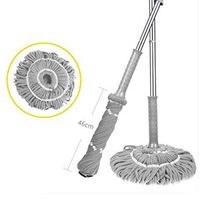 Advanced Surface Cleaning Mop,Rotating Mop Free-handed Mop Mop Shampoo Squeeze Water Lightweight Single,For Household Cleaning (Color : Green)