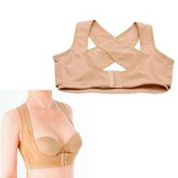 New Lady Chest Brace Support Belt Band Posture Corrector Shoulder Vest X Type Back Shoulder Vest Size L