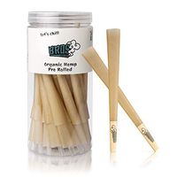 Bros Pre Rolled Cones King Size | 50 Pack | Natural Pre Rolled Rolling Paper Hemp Rolling Papers with Tips and Sticky Rolling Paper