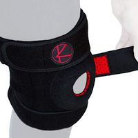Adjustable Knee Brace Support - Plus Size Knee Brace for ACL, MCL, LCL, Sports, Meniscus Tear. Open Patella Knee Brace for Arthritis Pain and Support for Women, Men, Youth (XS/S/M/L Black)