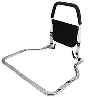 LLF Bed Rails for Elderly, Adult Home Safety Bed Rail Elderly Assist Support Handle Bedroom Assist with Storage Pouch for Elderly and Pregnant