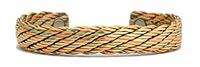 BillyTheTree Jewelry Life's Tapestry - Sergio Lub Copper Magnetic Therapy Bracelet - Made in USA! (lub783)| Size| Medium - 6 to 7 inches