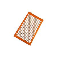 Acupressure Mat Chinese Traditional Acupuncture Mat Shakti Mat Massager Device Massage Cushion for Yoga,Orange