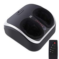 ANMQQ Electric Deep Shiatsu Foot Massager with Heat,Kneading,Air Pressure Great for Plantar Fasciitis,Neuropathy,Diabetics,Relief Pain and Tired,Black