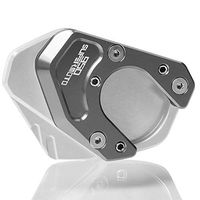 Frames & Fittings Motorcycle Accessories Kickstand Foot Side Stand Extension Pad Support Plate for KTM 950 Supermoto 2006 with Logo 950Supermoto - (Color: 950 Supermoto)