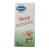 Hyland's Sleep Relief Tablets, Natural Relief of Occasional Sleeplessness and Nervousness, 100 Count