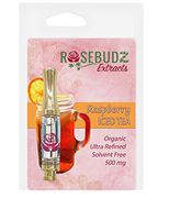 Rosebudz Extracts Hemp Oil 500 Mg (1/2 Graml) Raspberry Iced Tea, Great for Stress and Anxiety