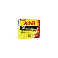 Product Of Advil , Sinus Congestion & Pain Relief Tablets, Count 1 - Headache/Pain Relief / Grab Varieties & Flavors