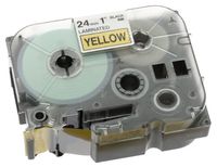 Brother 1 Inch x 26.2 Feet Black on Yellow for P-Touch (TZ651)