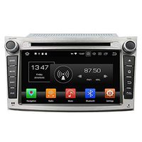 KUNFINE Android 9.0 Otca Core 4GB RAM Car DVD GPS Navigation Multimedia Player Car Stereo for Subaru Legacy/Outback 2009 2010 2011 2012 Steering Wheel Control 3G WiFi Bluetooth Free Map Update