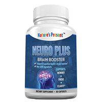 Premium Brain Supplement for Memory, Focus, Energy & Clarity, Scientifically Formulated Nootropic for Mental Performance with 41 Natural Ingredients, GMP Certificated-60 Capsules