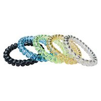 Munchables Sensory Bracelets - Coil Fidget Toys (Dark - Set of 5)