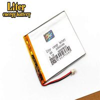 BIHUADE 3.7V 3595100 6000mAh Jst Ph2.5 Connector Plug Lithium Polymer Li-Po Battery Lithium Ion Polymer Rechargeable Battery for MP4 GPS MP3 Bluetooth Stereo DIY Gift (3595100)