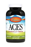 Carlson - ACES, Vitamins A, C, E + Selenium, Cellular Health & Immune Support, Antioxidant, 200 Softgels