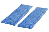 18" Premium Microfiber Wet Mop Pad (2 Pack)