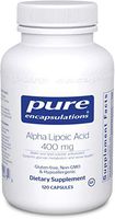 Pure Encapsulations - Alpha Lipoic Acid 400 mg - Hypoallergenic Water- and Lipid-Soluble Antioxidant Supplement - 120 Capsules