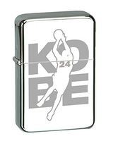 Hat Shark Basketball Sports Athletic Player Custom - Laser Engraved Vector KGM Thunderbird Vintage Lighter - (Kobe #24)