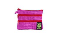 Zipline Bag - Stylish Colors, Soft Interior with Secure Heavy-Duty Zipper (8 in) (Magenta)