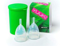 Yuuki Menstrual Cup - Small Classic and Small Soft + Infuser Box + Small Gift
