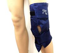 Knee Hot Cold Ice Pack Wrap - High Amount of Gel for High Efficiency - Confortable Nylon Wrapping Which Doesn't Leak