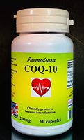 CoQ-10 Q-10 coq10 CO Q10 co-Enzyme 200mg - Various Sizes. Made in USA (1 Bottle - 60 Capsules)