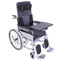 MLX Wheelchair, Foldable Manual Wheelchair, Elderly Disabled Walker