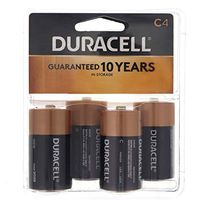 Duracell Coppertop Alkaline Batteries C 4 ea ​ ( Pack of 18)​