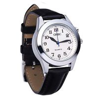 Talking Watch for Visually impaired, Blind (Black)