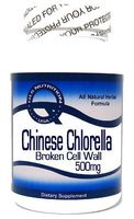 Chinese Chlorella (Broken Cell Wall) 500mg 100 Capsules ^GLS