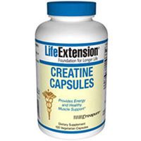 Life Extension CREATINE 120 Vegetarian Capsules (Multi-Pack)