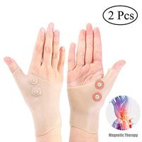 BOLLAER Magnetic Therapy Wrist Glove, Magnetic Gel Wrist Support Arthritis Glove Tenosynovitis Pain Relief for Men and Women