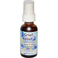 Flower Essence Services Flourishing Formulas Grief Herbal Supplement Spray, 1 Ounce