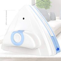 LZH FILTER ​Double Side Magnetic Window Cleaner, Window Cleaning Squeegee Tool, Double Sided Magnetic Window Glass Cleaner Wiper Surface Brush Cleaning Tool, for Glazed Windows