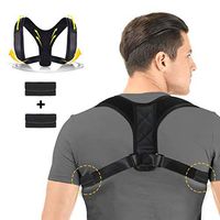 JMung'S Back Brace Posture Corrector - Physical Therapy Posture Brace for Men or Women Improve Sitting and Standing Poor Posture,XL