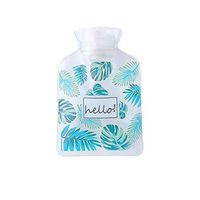 IMSHI Pack of 2 Cuddly Mini Hot Water Bottle/Hand Warmer - Cute Water Injection Hot Water Bottle Cartoon Mini Hand Warmers Mini Explosion-Proof Portable Hot Water Bottle