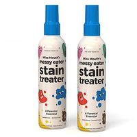 Miss Mouth’s Messy Eater Baby Stain Remover Spray Kids Stain Remover Non Toxic Stain Treater (120ml, 4 oz Spray Bottles) | 2 Pack