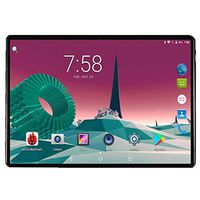 10 inch Android Tablet with Sim Card Slot - KuBi 10" 3G Unlocked GSM Phone Call Tablets Octa Core 4GB RAM 64GB ROM Built in GPS WIFI OTG Camera (Black Alloy)