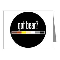 Note Card Got Bear Gay Pride Flag