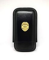 Law Enforcement 3-Finger Cigar Case – Leather Cigar Case – Cigar Cutters by Jim
