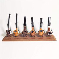 Smoking Pipes Display Stand Wooden Smoking Pipes Tobacco Pipe Accessories Holder Rack